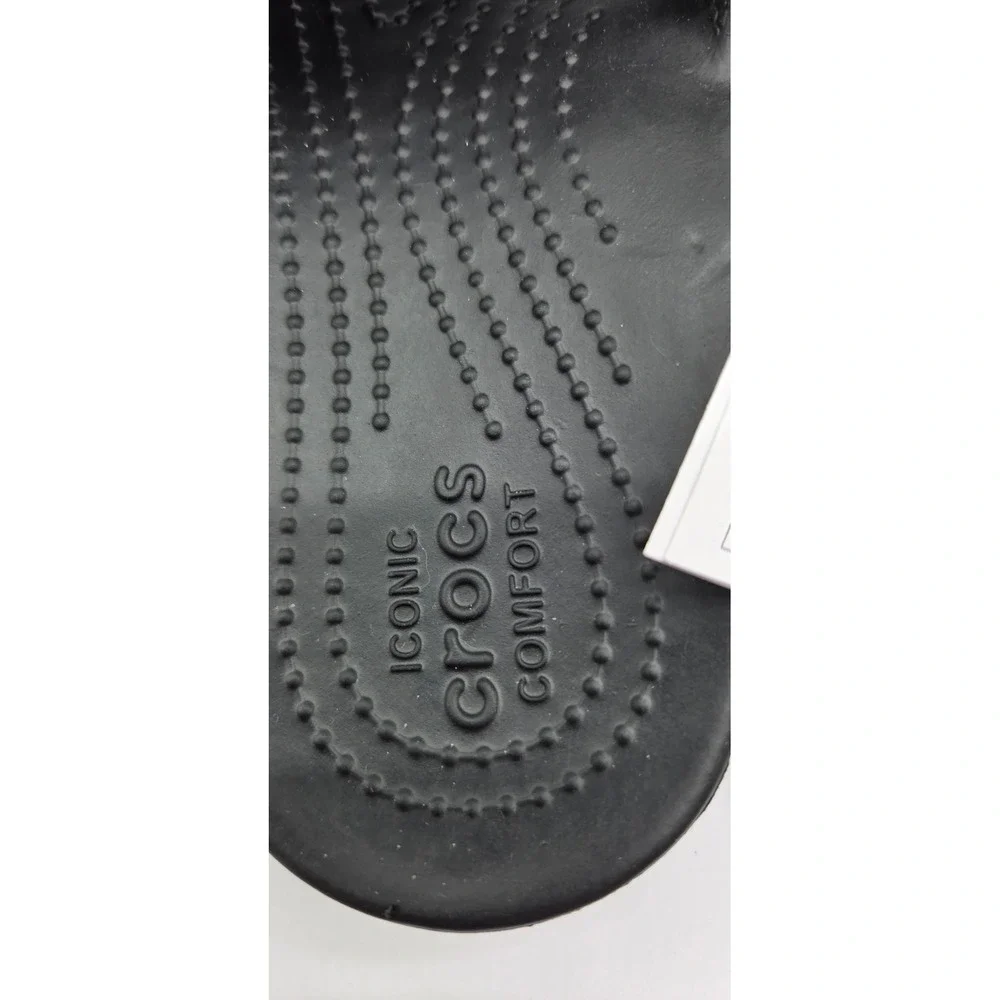 Crocs Baya II Slide Black Unisex Sandals Mens 4 Womens 6 208215-001 NEW